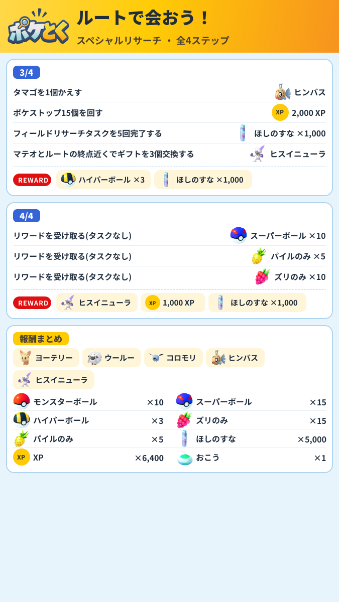 ルートで会おう! スペシャルリサーチ攻略のまとめ画像 (2/2)