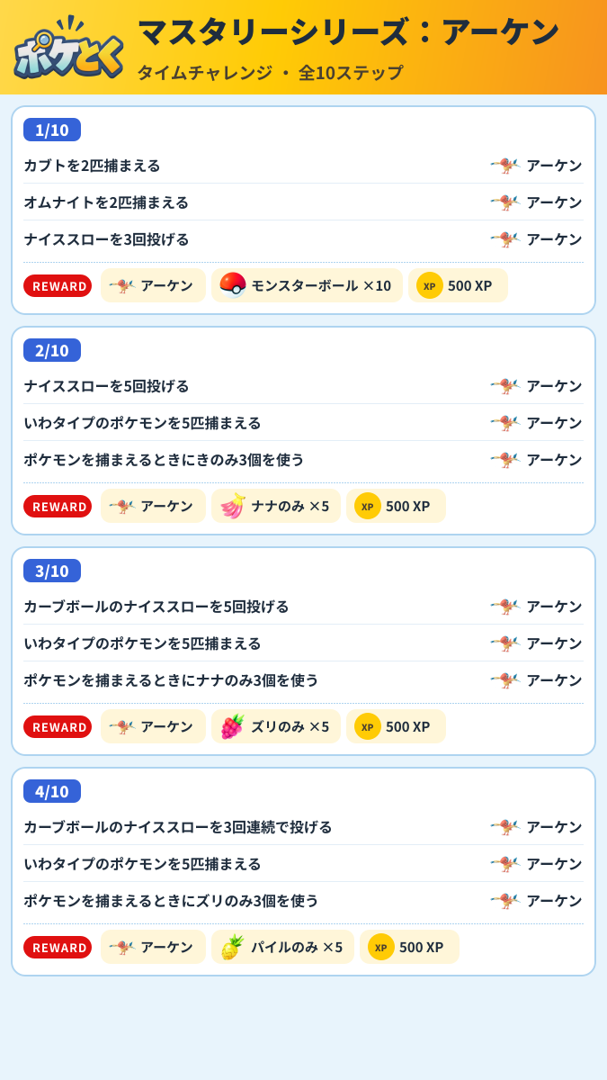 マスタリーシリーズ:アーケン タイムチャレンジ攻略のまとめ画像 (1/3)