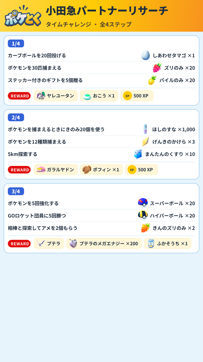 小田急パートナーリサーチ タイムチャレンジ攻略のまとめ画像 (1/2)