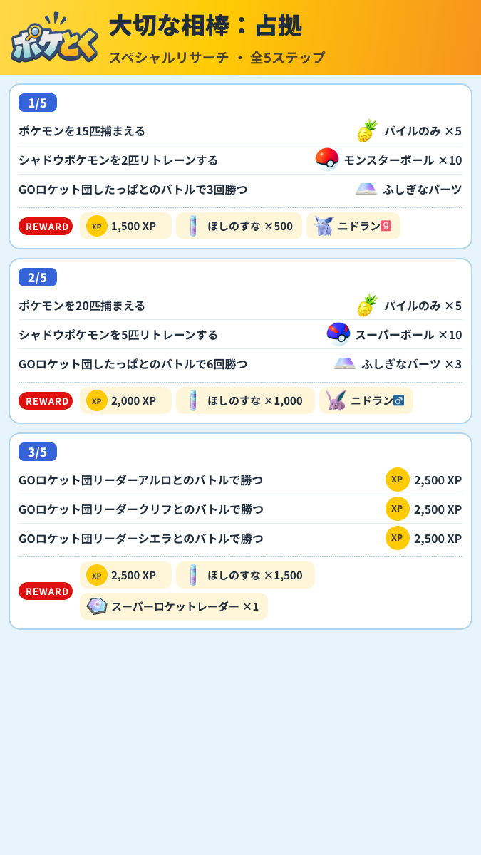 大切な相棒:占拠 スペシャルリサーチ攻略のまとめ画像 (1/2)