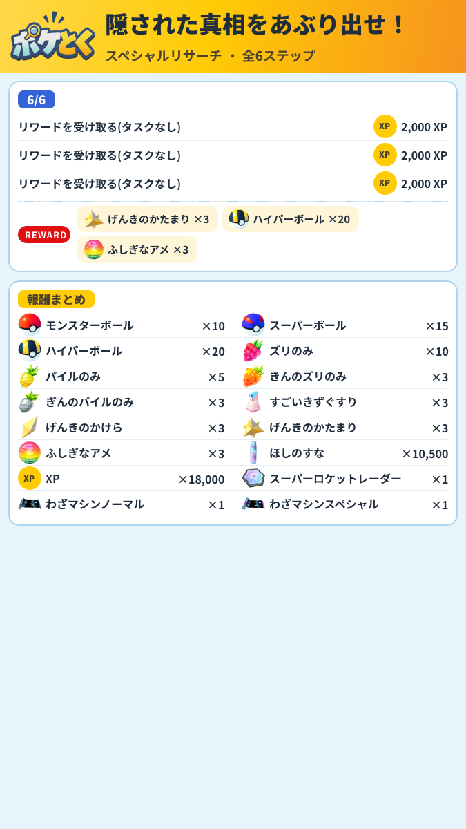 隠された真相をあぶり出せ! スペシャルリサーチ攻略のまとめ画像 (3/3)