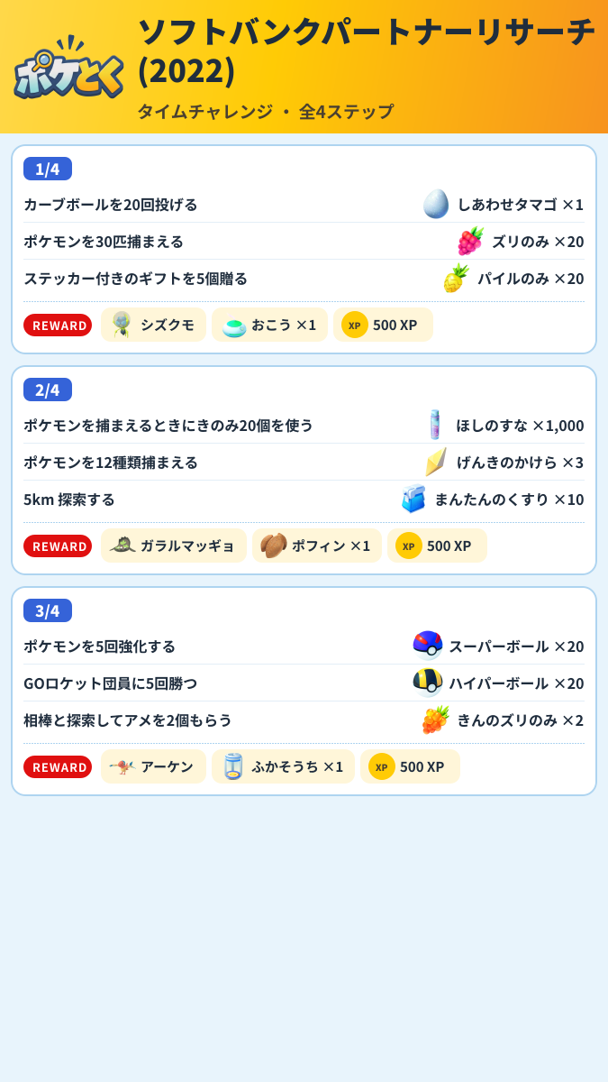 ソフトバンクパートナーリサーチ(2022) タイムチャレンジ攻略のまとめ画像 (1/2)