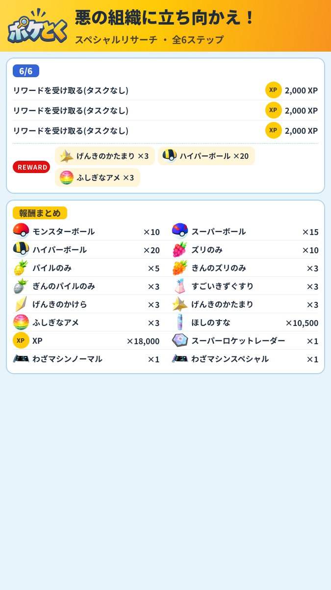 悪の組織に立ち向かえ! スペシャルリサーチ攻略のまとめ画像 (3/3)