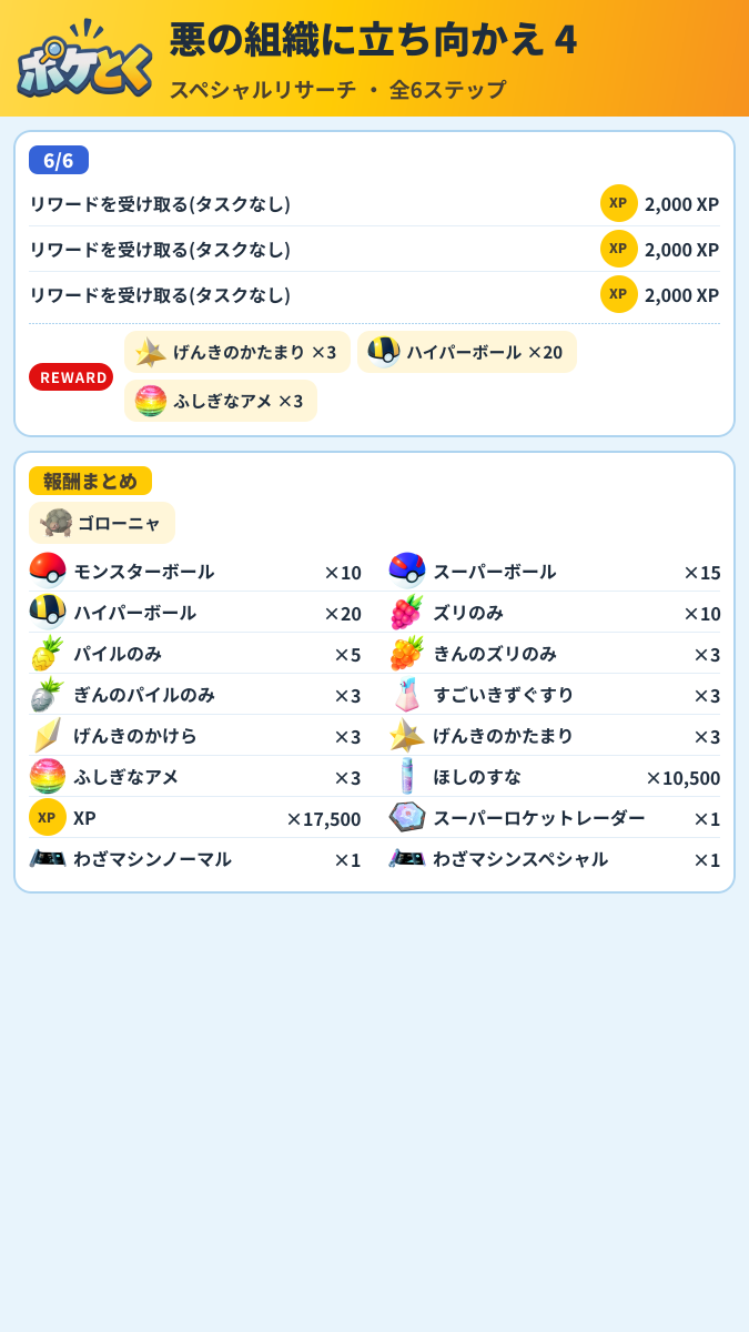 悪の組織に立ち向かえ 4 スペシャルリサーチ攻略のまとめ画像 (3/3)