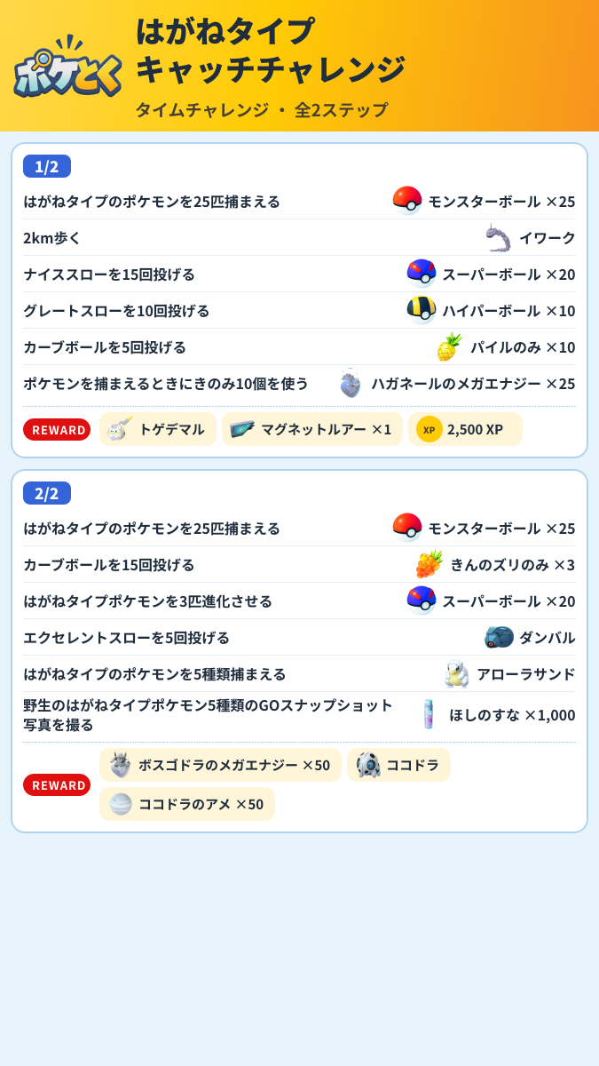 はがねタイプ キャッチチャレンジ タイムチャレンジ攻略のまとめ画像 (1/2)
