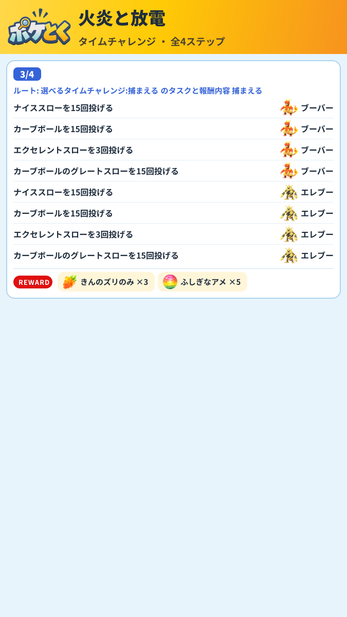 火炎と放電 タイムチャレンジ攻略のまとめ画像 (2/3)