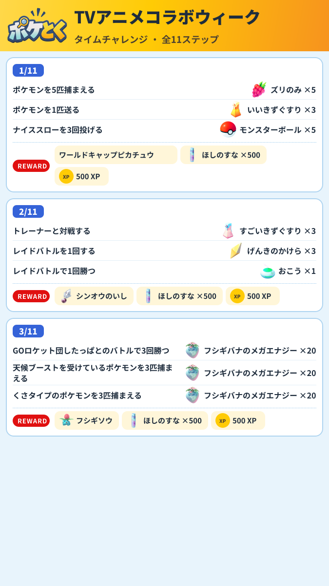 TVアニメコラボウィーク タイムチャレンジ攻略のまとめ画像 (1/4)