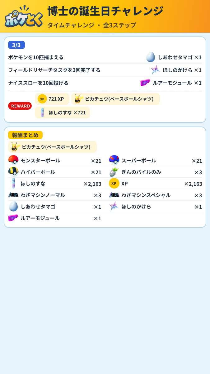 博士の誕生日チャレンジ タイムチャレンジ攻略のまとめ画像 (2/2)